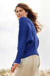 Lana Grossa FLAGGERMUSGENSER Cool Wool Big - Strikkeoppskrift (NO)