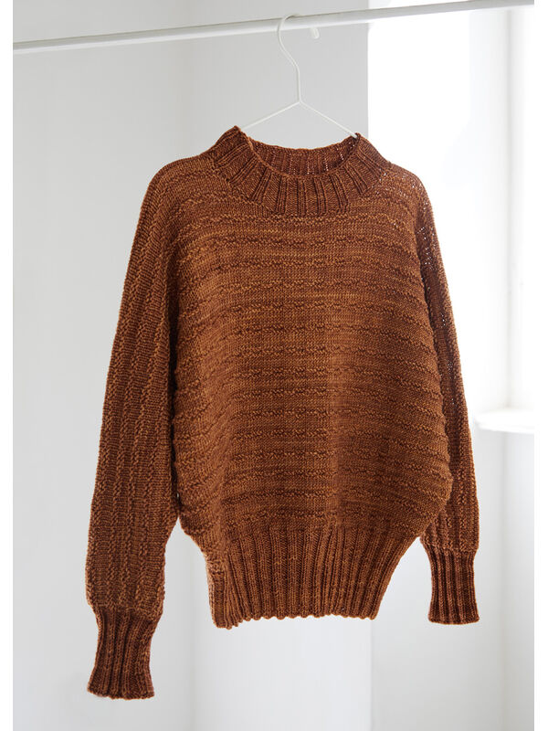 Lana Grossa FLAGGERMUSGENSER Cool Wool Big - Strikkeoppskrift (NO)