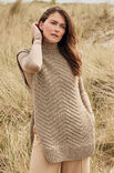 Lana Grossa SLIPOVER Landlust Soft Tweed 90 - Strikkeoppskrift (NO)