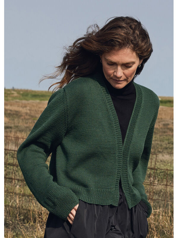 Lana Grossa CARDIGAN Merino Superiore - Strikkeoppskrift (NO)