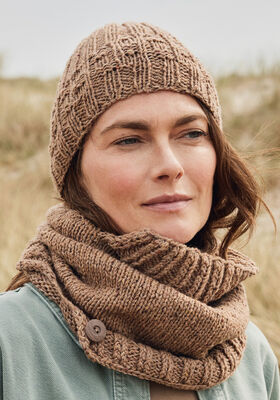 LUE Landlust Soft Tweed 180 & Cool Wool Lace - Strikkeoppskrift (NO) fra Lana Grossa