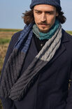 Lana Grossa SKJERF (MANN) Cool Wool Vintage - Strikkeoppskrift (NO)