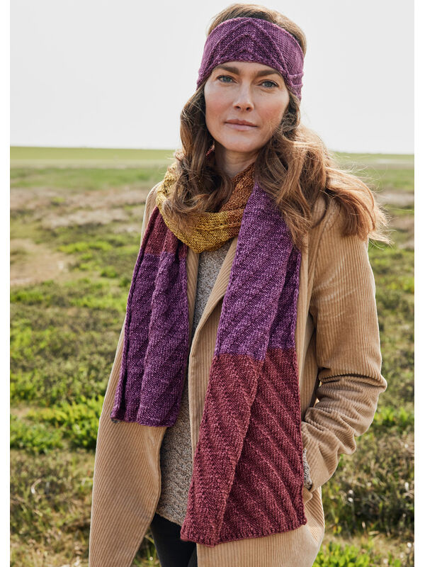 Lana Grossa SKJERF Cool Wool Big Vintage - Strikkeoppskrift (NO)