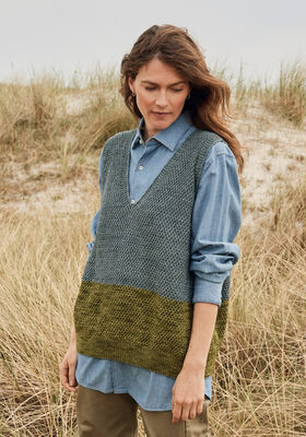 SLIPOVERCool Wool Vintage - Strikkeoppskrift (NO) fra Lana Grossa