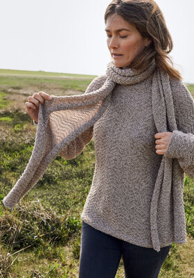 SKJERF Cool Wool Lace - Strikkeoppskrift (NO) fra Lana Grossa