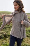 Lana Grossa PULLOVER Cool Wool Lace - Strikkeoppskrift (NO)