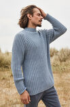 Lana Grossa RAGLANGENSER FOR HERRER Merino Uno - Strikkeoppskrift (NO)