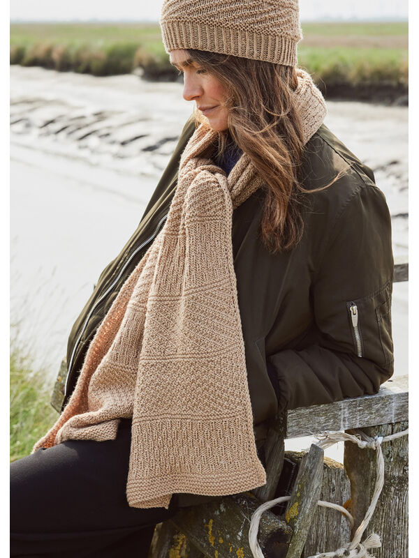 Lana Grossa SKJERF Merino Uno - Strikkeoppskrift (NO)