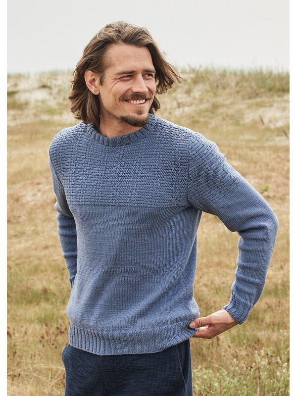 Lana Grossa HERREGENSER Cool Wool - Strikkeoppskrift (NO)