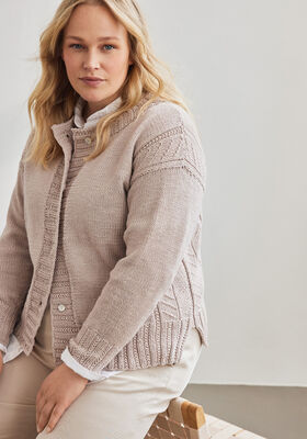 JAKKE Cool Wool Big - Strikkeoppskrift (NO) fra Lana Grossa