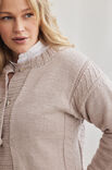 Lana Grossa JAKKE Cool Wool Big - Strikkeoppskrift (NO)