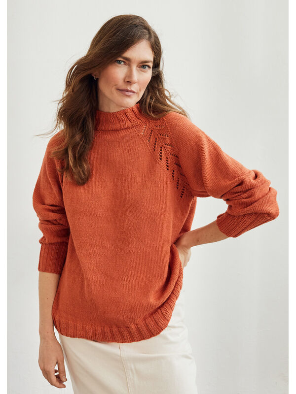 Lana Grossa GENSER Cool Wool Seta - Strikkeoppskrift (NO)