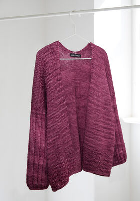 CARDIGAN Cool Wool Big Vintage - Strikkeoppskrift (NO) fra Lana Grossa
