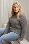 Lana Grossa RAGLANPULLOVER Merino Uno - Strikkeoppskrift (NO)