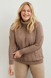 Lana Grossa DAMEGENSER Cool Wool Big - Strikkeoppskrift (NO)