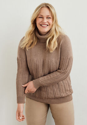 DAMEGENSER Cool Wool Big - Strikkeoppskrift (NO) fra Lana Grossa