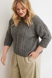 Lana Grossa GENSER Landlust Soft Tweed 180 - Strikkeoppskrift (NO)