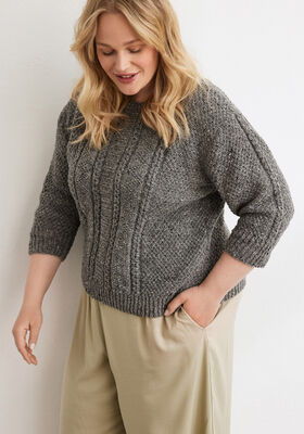 GENSER Landlust Soft Tweed 180 - Strikkeoppskrift (NO) fra Lana Grossa