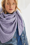 Lana Grossa SJAL Cool Wool Lace - Strikkeoppskrift (NO)