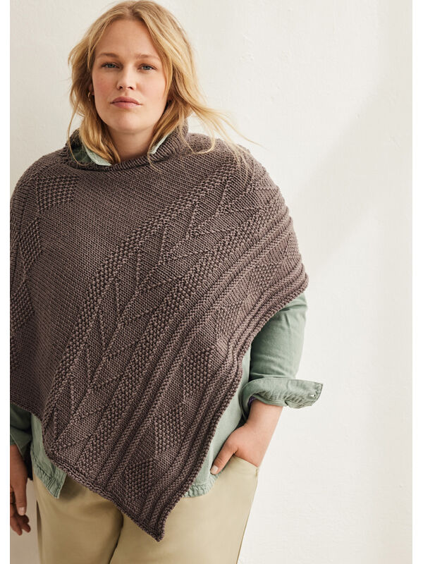 Lana Grossa PONCHO Bingo - Strikkeoppskrift (NO)