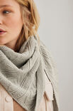 Lana Grossa SKJERF  Cool Wool Seta - Strikkeoppskrift (NO)