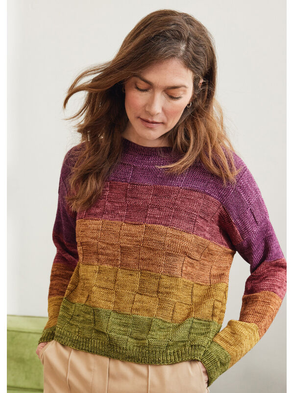 Lana Grossa GENSER Cool Wool Big Vintage - Strikkeoppskrift (NO)