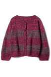 Lana Grossa FARGEBLOKK JAKKE Cool Wool Vintage & Silkhair