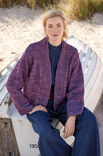 Lana Grossa TOP DOWN KORT JAKKE Vintage Superchunky