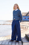 Lana Grossa JAKKE I HALVPATENT Cool Wool Print