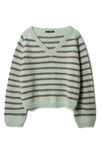 Lana Grossa GENSER MED STRIPER Merino Superiore & Silkhair