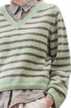 Lana Grossa GENSER MED STRIPER Merino Superiore & Silkhair