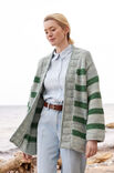 Lana Grossa TOP-DOWN JAKKE MED STRIPER Vintage Superchunky