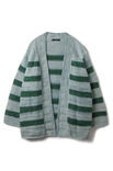 Lana Grossa TOP-DOWN JAKKE MED STRIPER Vintage Superchunky