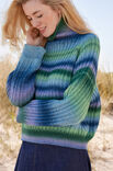 Lana Grossa TOP-DOWN GENSER Cool Wool Big Color