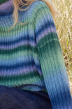 Lana Grossa TOP-DOWN GENSER Cool Wool Big Color