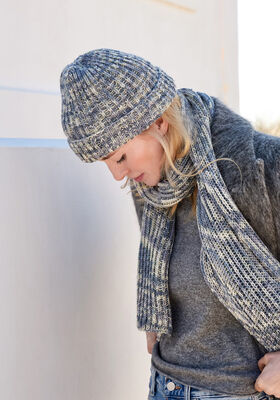 LUE Cool Wool Print fra Lana Grossa