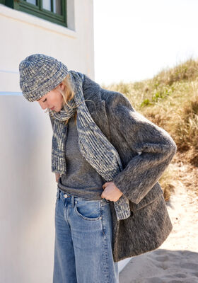 SKJERF Cool Wool Print fra Lana Grossa