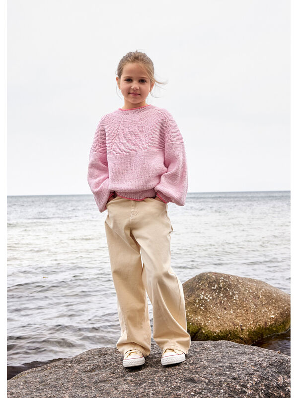 Lana Grossa TOP-DOWN BARNEGENSER Cool Wool Big