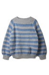 Lana Grossa TOP-DOWN GENSER MED STRIPER Cool Wool Big Mélange