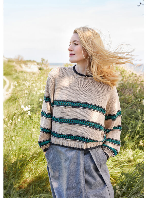 Lana Grossa OVERSIZED GENSER Cool Wool Superbig Mélange