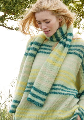 SKJERF Cool Wool Lace & Silkhair fra Lana Grossa