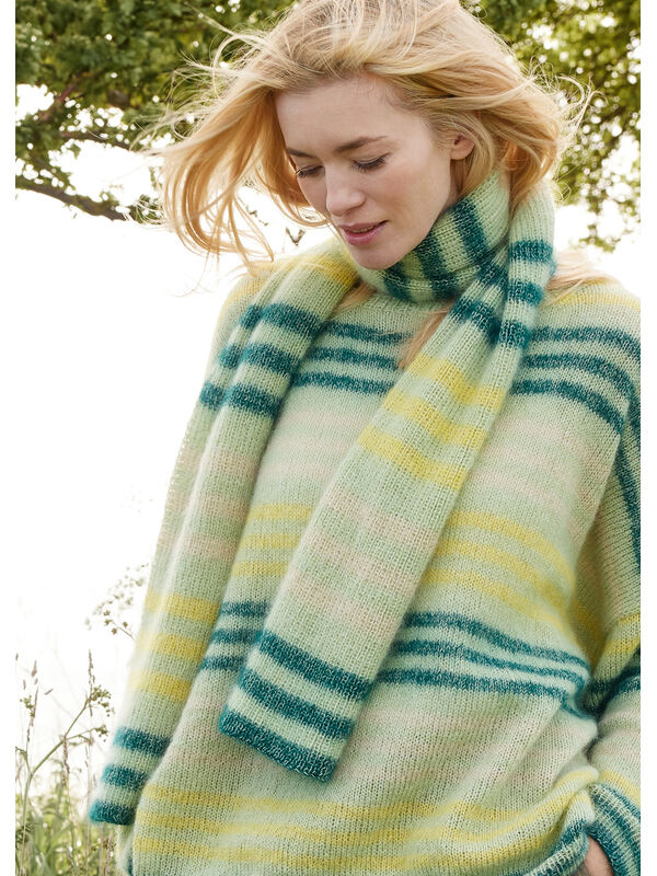 Lana Grossa SKJERF Cool Wool Lace & Silkhair
