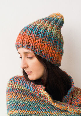 LUE  Merino Twister - Strikkeoppskrift (SE) fra Lana Grossa