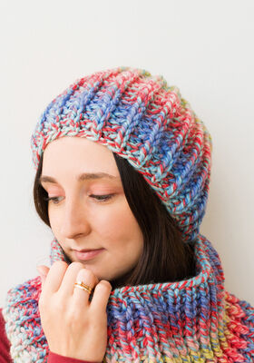 LUE Merino Twister - Strikkeoppskrift (SE) fra Lana Grossa