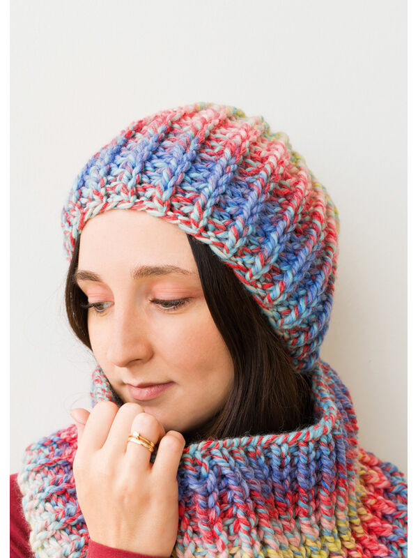 Lana Grossa LUE Merino Twister - Strikkeoppskrift (SE)