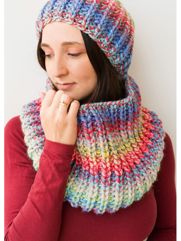 Lana Grossa LOOP Merino Twister - Strikkeoppskrift (SE)
