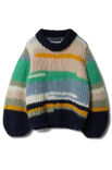 Lana Grossa PULLOVER Mohair Moda  - Strikkeoppskrift (DK)
