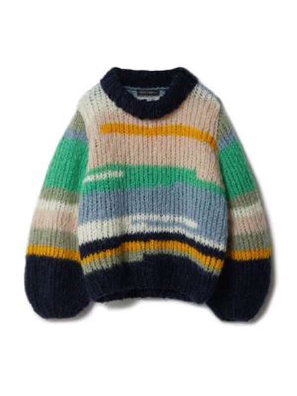 Lana Grossa PULLOVER Mohair Moda - Strikkeoppskrift (DK)