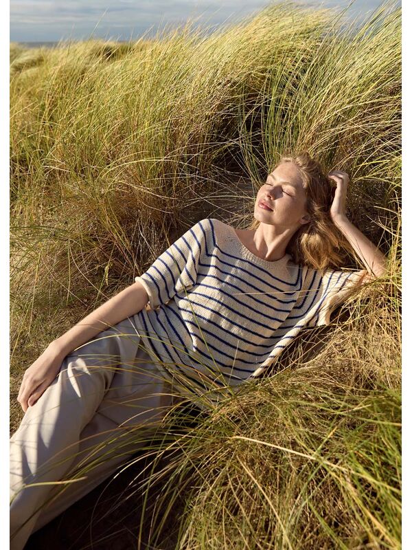 Lana Grossa TOPP COTTON WOOL - Strikkeoppskrift (NO)
