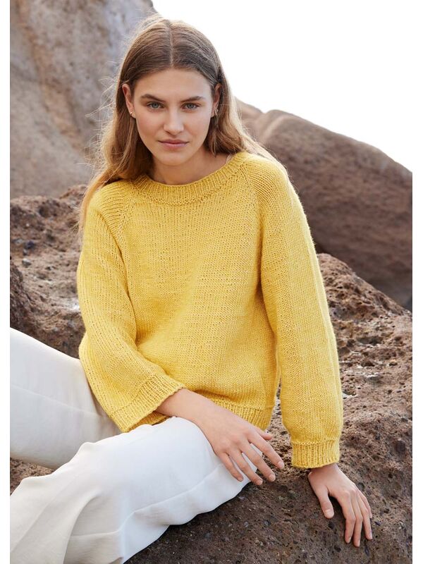 Lana Grossa RAGLANGENSER Summer Softness - Strikkeoppskrift (NO)